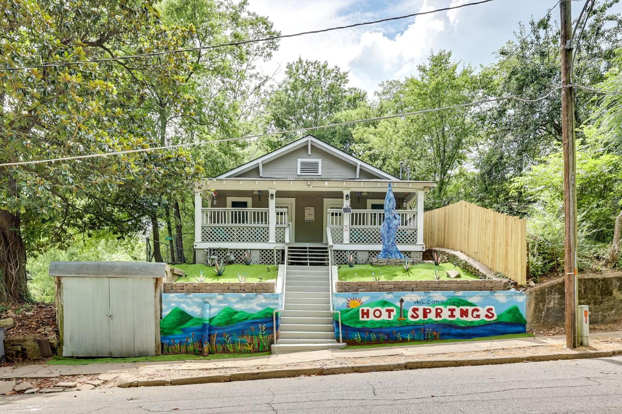 Hot Springs Home With Yard, Walk To Bathhouse Row! Luaran gambar